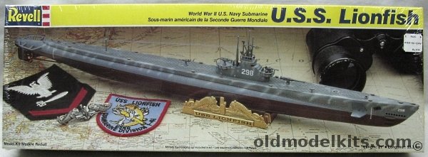 Revell 1/220 USS Lionfish - Pacific Fleet Submarine, 5228 plastic model kit